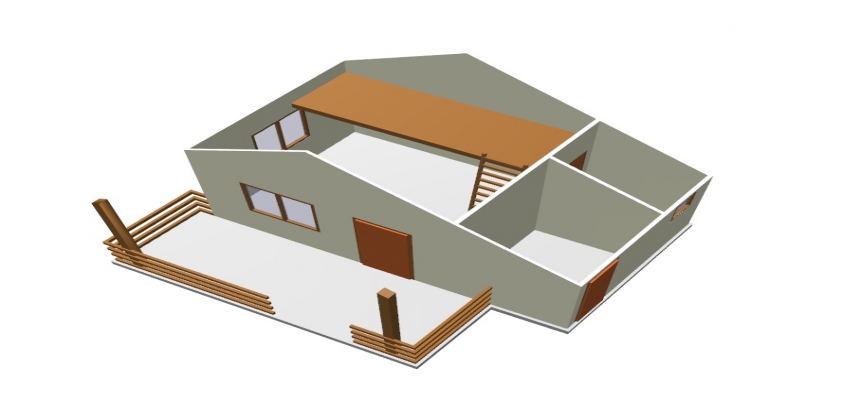Cabana 6m/3.5m. Olanesti Sat Cheia Jud Valcea Thumbnail